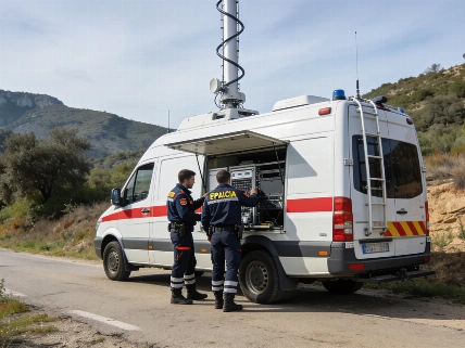Catalonia Deploys Mobile Unit to Restore Phone Coverage in Emergencies RUSSPAIN.com