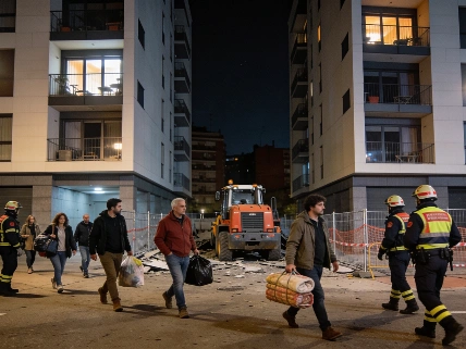 Nighttime Vibrations Force Evacuation in Barcelona’s Trinitat Vella RUSSPAIN.com