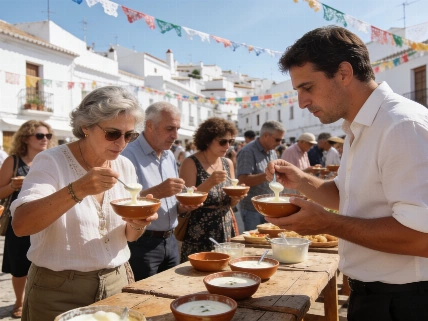 Almáchar to Give Away Over 4,000 Litres of Free Ajoblanco at Annual Festival RUSSPAIN.com