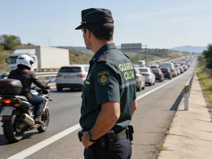 Guardia Civil Refuses to Enforce DGT Speed Limit for Motorcycles on Hard Shoulder RUSSPAIN.com