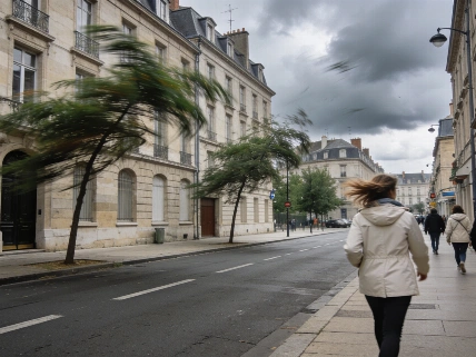 Wind and Clouds Set the Tone for Noisiel Weather Shift RUSSPAIN.com