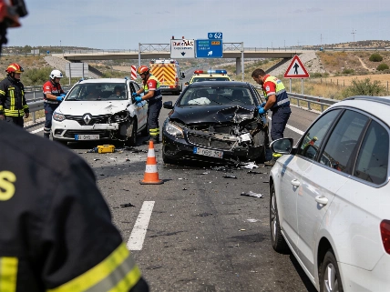 Three Seriously Injured in Wrong-Way Crash on A-62 Near Dueñas RUSSPAIN.com
