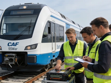 CAF Battery Train Covers 273 km on Batteries Alone in German Test RUSSPAIN.com
