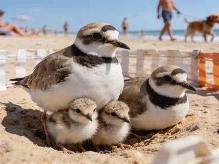 Alert Neighbors Help Save Rare Bird Nest on Busy Mediterranean Beach RUSSPAIN.com