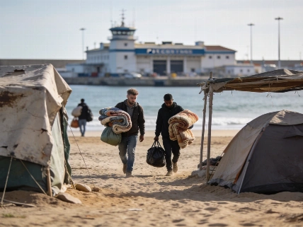Ceuta’s Port Runs Out of Space for Migrants RUSSPAIN.com