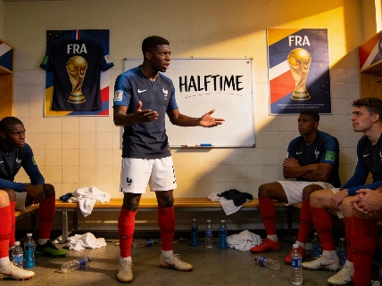 Dembélé’s Halftime Speech Sparks Tension in France’s Defeat to Spain RUSSPAIN.com
