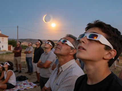 Spanish Astronomers Reflect on Unforgettable Total Solar Eclipse RUSSPAIN.com