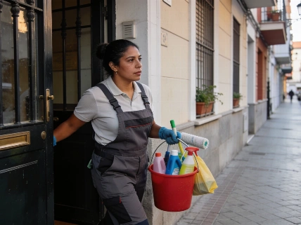 Colombian Cleaner in Spain Juggles Two Jobs and No Days Off RUSSPAIN.com