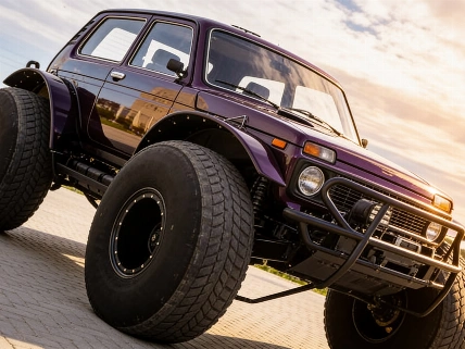 Lada Niva Marsh with 1.3-metre tyres costs €19,999 RUSSPAIN.com