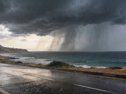 Aemet flags downpours as temperatures plunge this weekend RUSSPAIN.com