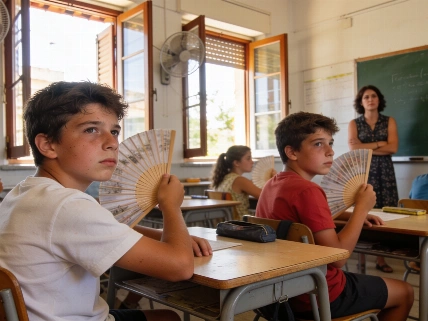 Catalonia launches school climate plan with air conditioning still uncertain RUSSPAIN.com