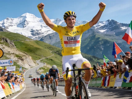 Pogacar Claims Fifth Tour de France 2026 Stage on Alpe d'Huez RUSSPAIN.com