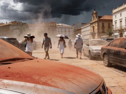 Severe Heat Persists as Spain Braces for Powerful Weekend Storms RUSSPAIN.com