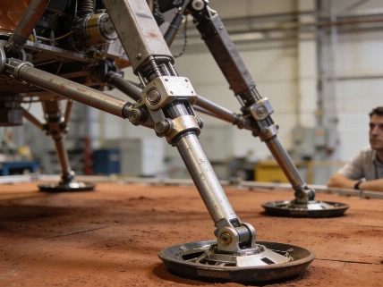 Sener nears final tests for Rosalind Franklin Mars landing gear RUSSPAIN.com