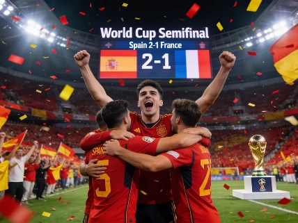 Spain Defeats France to Reach Second World Cup Final in History RUSSPAIN.com