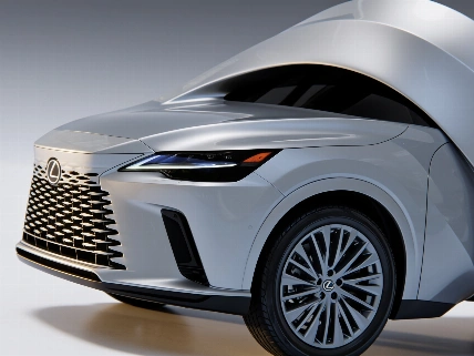Lexus turns digital image glitches into physical art cars RUSSPAIN.com