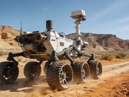 Charlie tests Mars technology in Almería desert RUSSPAIN.com
