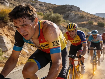 Enric Mas Under Pressure as Vuelta a España 2026 Hits Pivotal Mountain Stage RUSSPAIN.com