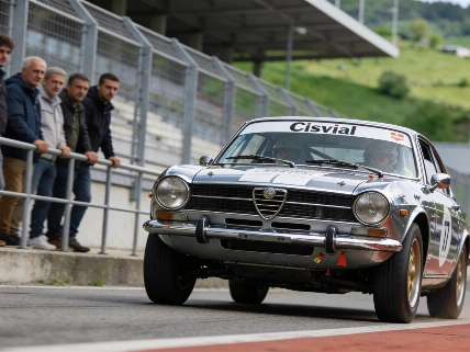 Vintage Rally Cars Take Over Cisvial Circuit in Langreo RUSSPAIN.com
