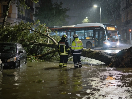 Valencia spared as record storm pounds Mediterranean just offshore RUSSPAIN.com