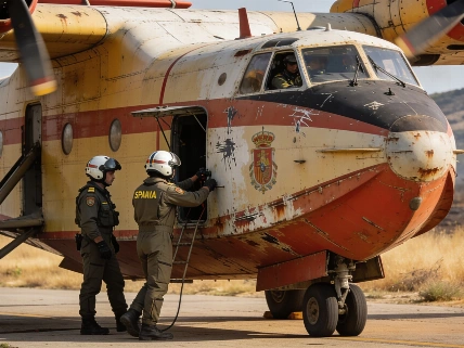 Spain’s Firefighting Aircraft Fleet Faces Delays in Modernization RUSSPAIN.com