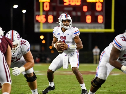 Kevin Jennings leads SMU past Florida State after blackout delays opener RUSSPAIN.com