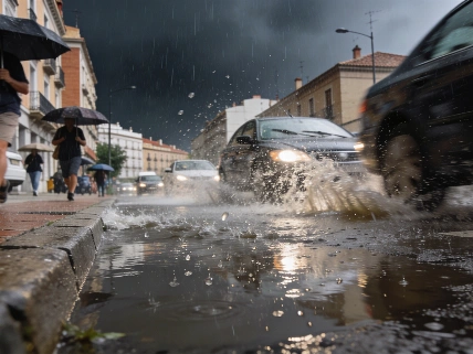 Orange Alert for Heavy Rains and Storms in Catalonia and Aragon RUSSPAIN.com