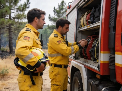 Madrid Forest Firefighters Secure 20% Pay Rise After Year-Long Strike RUSSPAIN.com