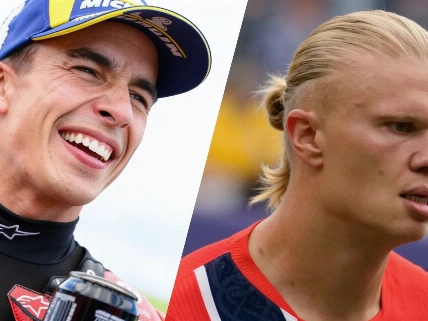 Marc Márquez Channels Erling Haaland in Unforgettable MotoGP Celebration RUSSPAIN.com