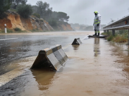 Tarragona faces red alert as heavy rain spreads across Spain RUSSPAIN.com