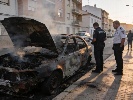 Ten Cars Burned Overnight in Badajoz as Police Investigate RUSSPAIN.com