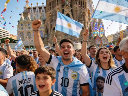 Argentine Community in Barcelona Reaches Record Numbers Ahead of World Cup Final RUSSPAIN.com