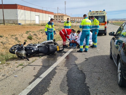 Motorcyclist Dies in Collision on N-620A Near Salamanca RUSSPAIN.com