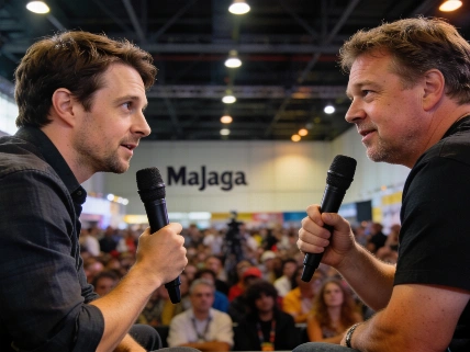 Elijah Wood y Sean Astin vuelven a la Tierra Media en Málaga RUSSPAIN.com