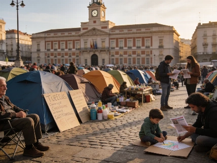 Aitana Sánchez-Gijón takes housing protest to national stage RUSSPAIN.com