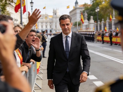 Sánchez booed at Spain’s National Day parade RUSSPAIN.com