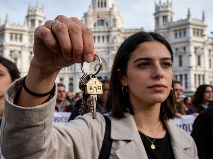 Seventy thousand march in Madrid as housing crisis ignites leftist surge RUSSPAIN.com