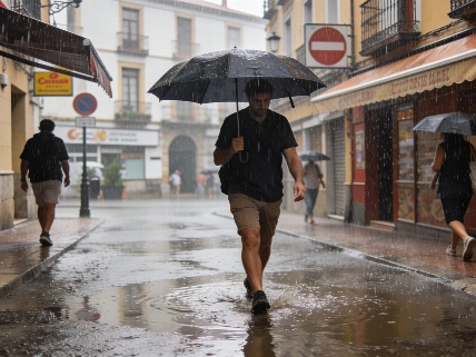 Storms and Temperature Drops as DANA and Trough Hit Spain RUSSPAIN.com