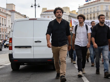 Madrid renters demand the Real Decreto Maricarmen after eviction RUSSPAIN.com
