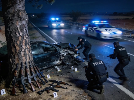 Four Arrested in Alicante After 45-Kilometer Police Chase Uncovers War Rifles RUSSPAIN.com