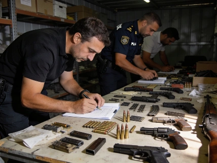 Police uncover illegal Girona arms workshop supplying organized crime RUSSPAIN.com