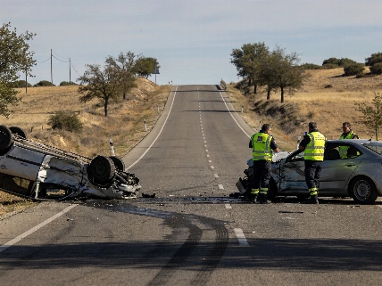 Two Seriously Injured in Crash on M507 Near Aldea del Fresno RUSSPAIN.com