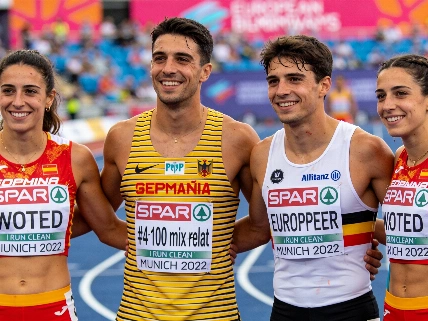 Spain Claims Historic Bronze in 4x100 Mixed Relay at European Debut RUSSPAIN.com