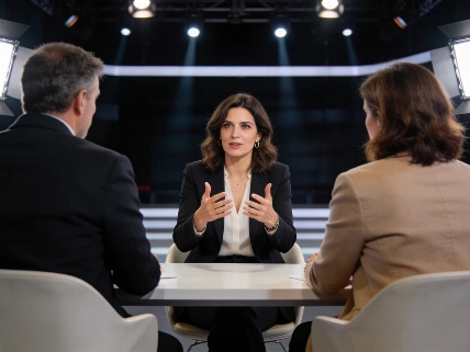 Ayuso Turns Horizonte Interview Into Her Own Stage RUSSPAIN.com