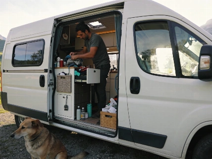 Spanish Waiter in Switzerland Turns Campervan Life Into 48-Hour Escapes RUSSPAIN.com