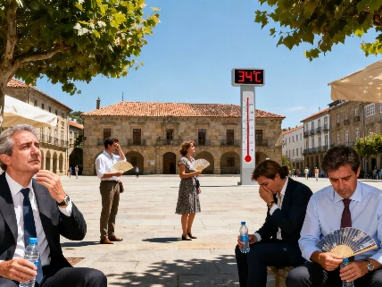 Temperature records and yellow alert issued in Galicia, Cantabria, and the Ebro Valley RUSSPAIN.com