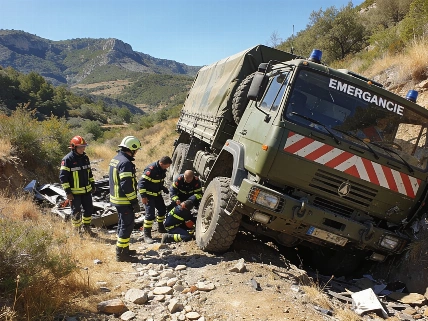 UME Soldier Dies in Truck Accident During Huesca Wildfire Response RUSSPAIN.com