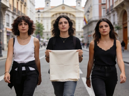 Ceuta women bring security protest to Madrid RUSSPAIN.com
