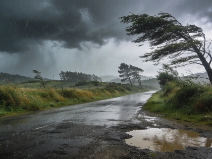 Torrential Mediterranean Storms Threaten Catalonia and Valencia RUSSPAIN.com