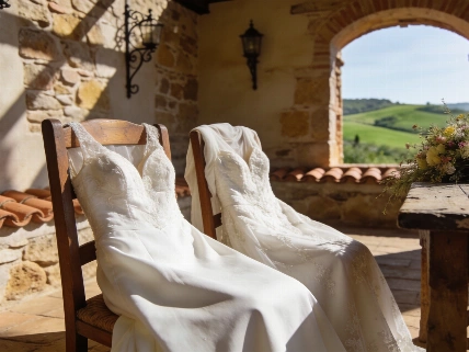 Barneda and Paerel Marry in Ávila RUSSPAIN.com